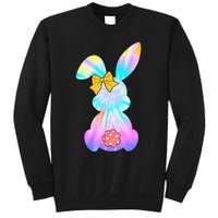 Cute Bunny Rabbit Tie Dye Gift for Easter Day Sweatshirt