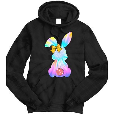 Cute Bunny Rabbit Tie Dye Gift for Easter Day Tie Dye Hoodie