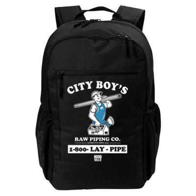 City Boy’s Raw Piping Co 1800 Lay Pipe Daily Commute Backpack