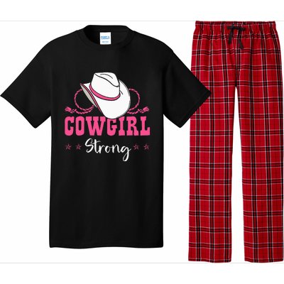 Cowgirl Barrel Racing Roping Horseback Riding Rodeo Pajama Set