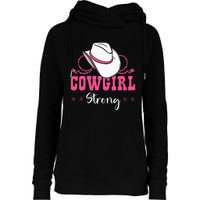 Cowgirl Barrel Racing Roping Horseback Riding Rodeo Womens Funnel Neck Pullover Hood