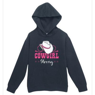 Cowgirl Barrel Racing Roping Horseback Riding Rodeo Urban Pullover Hoodie