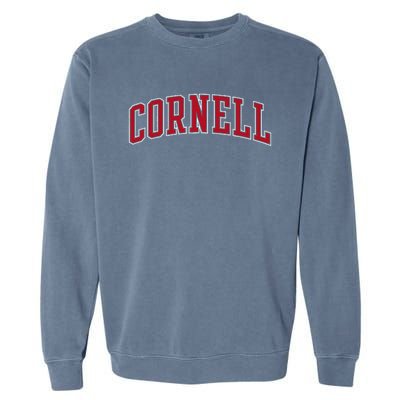 Cornell Big Red Apparel Neutral Game Day Arch Garment-Dyed Sweatshirt