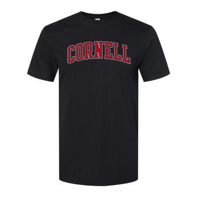 Cornell Big Red Apparel Neutral Game Day Arch Softstyle CVC T-Shirt