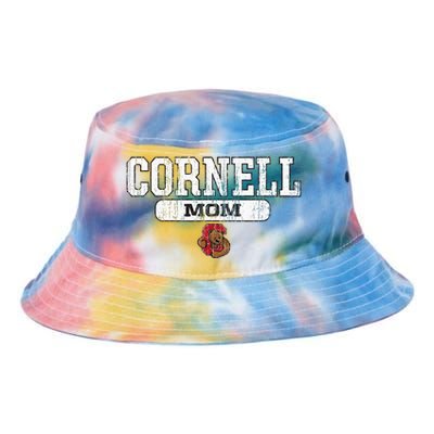 Cornell Big Red Mom Block Pill Icon Tie Dye Newport Bucket Hat