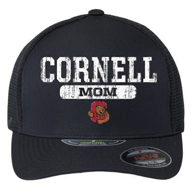 Cornell Big Red Mom Block Pill Icon Flexfit Unipanel Trucker Cap