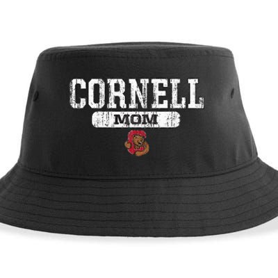 Cornell Big Red Mom Block Pill Icon Sustainable Bucket Hat