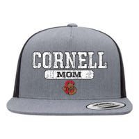 Cornell Big Red Mom Block Pill Icon Flat Bill Trucker Hat