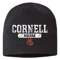 Cornell Big Red Mom Block Pill Icon Sustainable Beanie