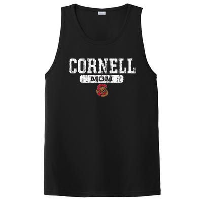 Cornell Big Red Mom Block Pill Icon PosiCharge Competitor Tank