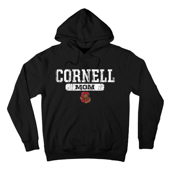 Cornell Big Red Mom Block Pill Icon Tall Hoodie