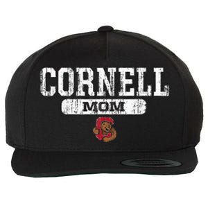 Cornell Big Red Mom Block Pill Icon Wool Snapback Cap