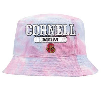 Cornell Big Red Mom Block Pill Icon Tie-Dyed Bucket Hat