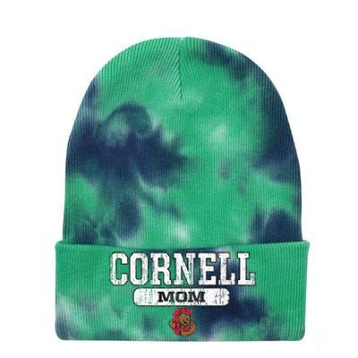 Cornell Big Red Mom Block Pill Icon Tie Dye 12in Knit Beanie