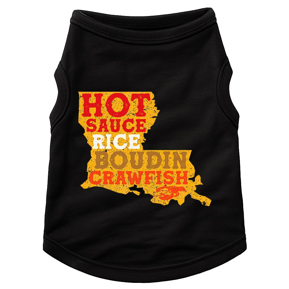 Crawfish Boil Retro Louisiana Usa Cajun Seafood Festival Doggie Tank