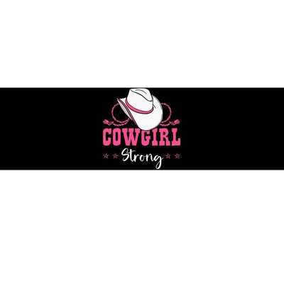 Cowgirl Barrel Racing Roping Horseback Riding Rodeo Bumper Sticker