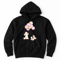 Cute Bunny Rabbit Balloon Hoodie