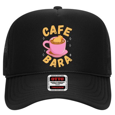 Cafe Bara Rodent Animals Vintage Capybaras Funny Capybara  Trucker Hat