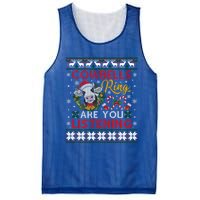 Cow Bells Ring Are You Listening Christmas Funny Cow Ugly Meaningful Gift Mesh Reversible Basketball Jersey Tank