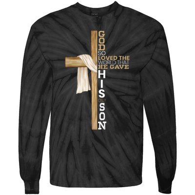 Christian Believer Religious Pastor Bible Scripture Tie-Dye Long Sleeve Shirt