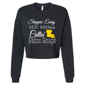 Callin Baton Rouge Music Concert Cropped Pullover Crew