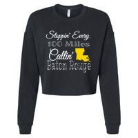 Callin Baton Rouge Music Concert Cropped Pullover Crew