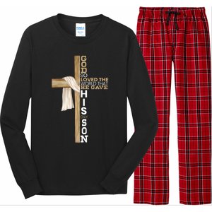 Christian Believer Religious Pastor Bible Scripture Gift Long Sleeve Pajama Set