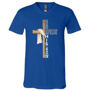 Christian Believer Religious Pastor Bible Scripture Gift V-Neck T-Shirt