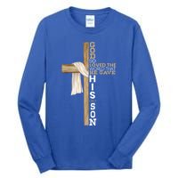 Christian Believer Religious Pastor Bible Scripture Gift Tall Long Sleeve T-Shirt