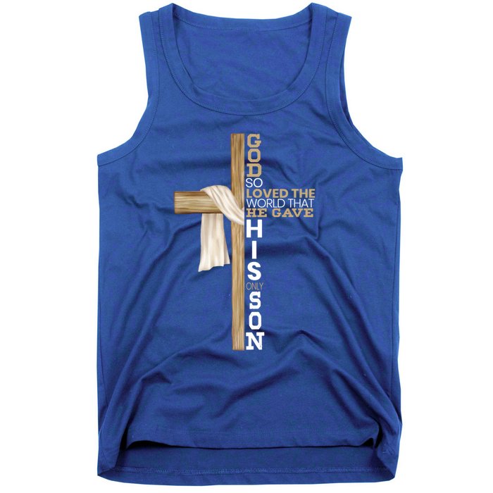 Christian Believer Religious Pastor Bible Scripture Gift Tank Top