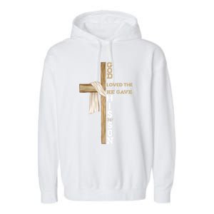 Christian Believer Religious Pastor Bible Scripture Gift Garment-Dyed Fleece Hoodie