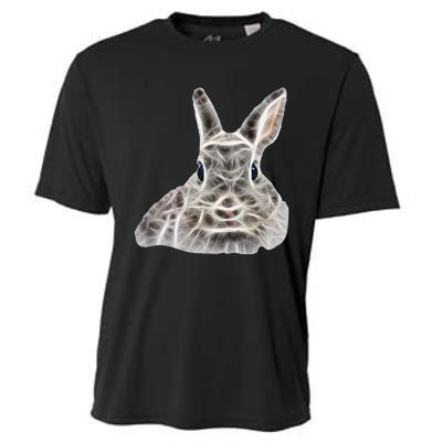 Cool Bunny Rabbit Graphic Great Funny Easter Gift Cooling Performance Crew T-Shirt