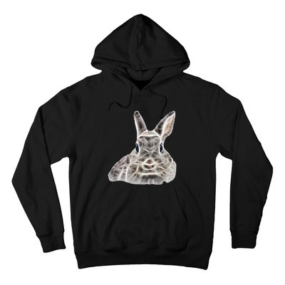 Cool Bunny Rabbit Graphic Great Funny Easter Gift Hoodie