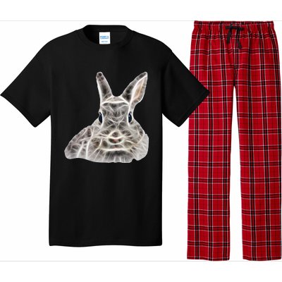 Cool Bunny Rabbit Graphic Great Funny Easter Gift Pajama Set