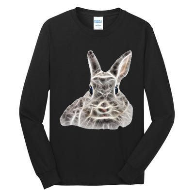 Cool Bunny Rabbit Graphic Great Funny Easter Gift Tall Long Sleeve T-Shirt