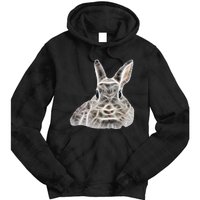 Cool Bunny Rabbit Graphic Great Funny Easter Gift Tie Dye Hoodie