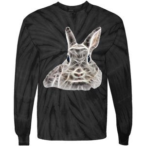 Cool Bunny Rabbit Graphic Great Funny Easter Gift Tie-Dye Long Sleeve Shirt