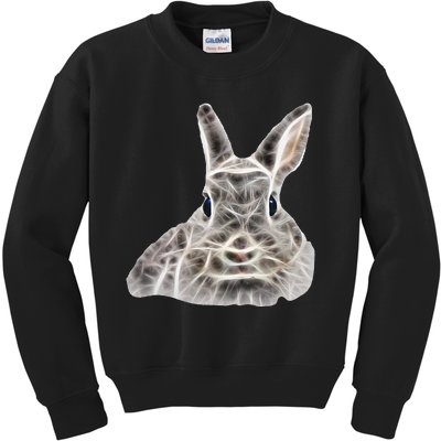 Cool Bunny Rabbit Graphic Great Funny Easter Gift Kids Sweatshirt