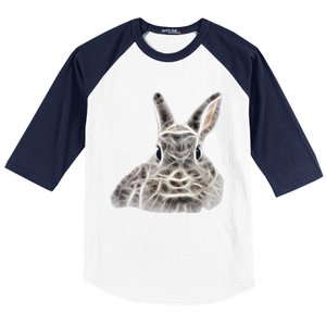 Cool Bunny Rabbit Graphic Great Funny Easter Gift Baseball Sleeve Shirt