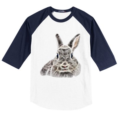 Cool Bunny Rabbit Graphic Great Funny Easter Gift Baseball Sleeve Shirt