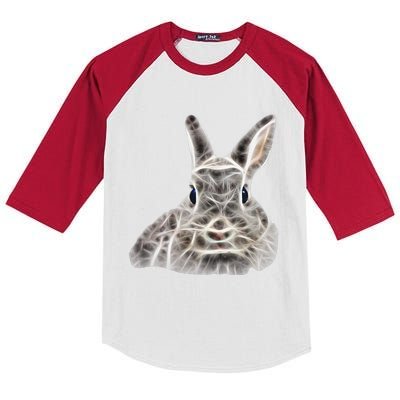 Cool Bunny Rabbit Graphic Great Funny Easter Gift Kids Colorblock Raglan Jersey