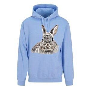 Cool Bunny Rabbit Graphic Great Funny Easter Gift Unisex Surf Hoodie