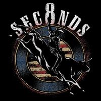 Cowboy Bull Riding Eight Seconds Rider Usa Flag Cooling Performance Crew T-Shirt
