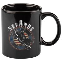 Cowboy Bull Riding Eight Seconds Rider Usa Flag 11oz C Handle Ceramic Mug