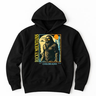Colorado Bigfoot Retro Vintage Cool Sasquatch Yeti Hoodie