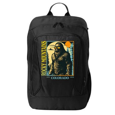 Colorado Bigfoot Retro Vintage Cool Sasquatch Yeti City Backpack