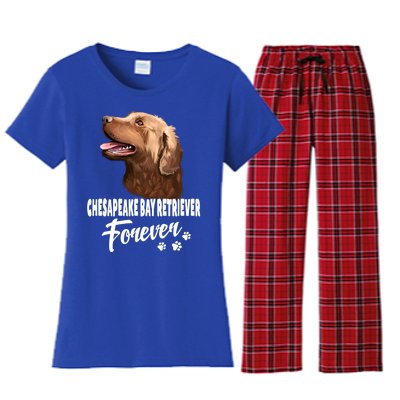 Chesapeake Bay Retriever Forever Cute Dog Lover Gift Great Gift Women's Flannel Pajama Set