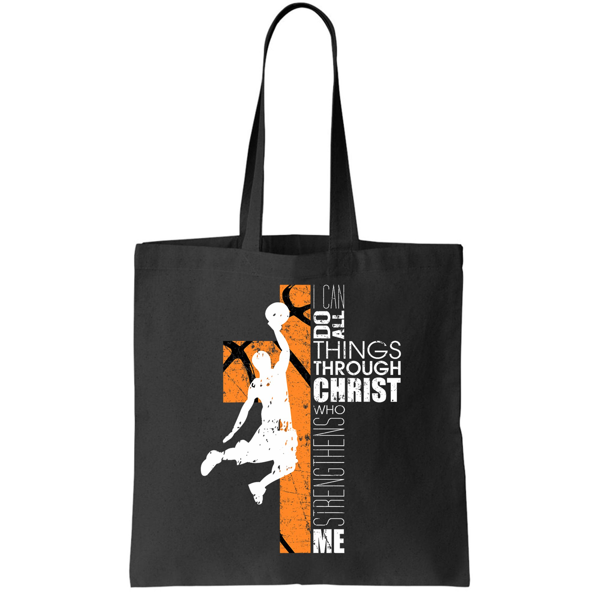 Christian Basketball Religious Bible Verse Philippians 413 Bag