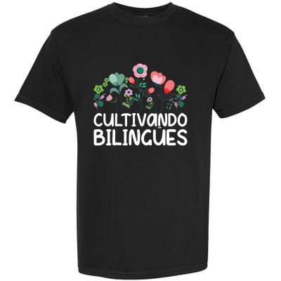 Cultivando Bilinges Spanish Teacher Spanish Teaching Garment-Dyed Heavyweight T-Shirt