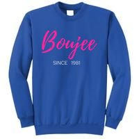 Classy Boujee Since 1981 Gift Sweatshirt